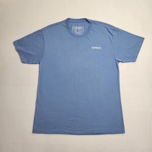 Magellan Outdoors Men's Blue Graphic Tee Lake Dog Boating T Shirt LG